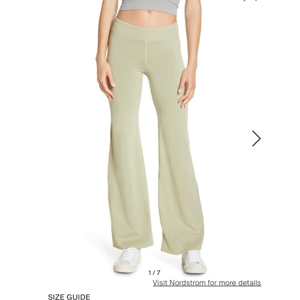 Free People Movement Hot Shot Flare Leggings - Green Tea XL